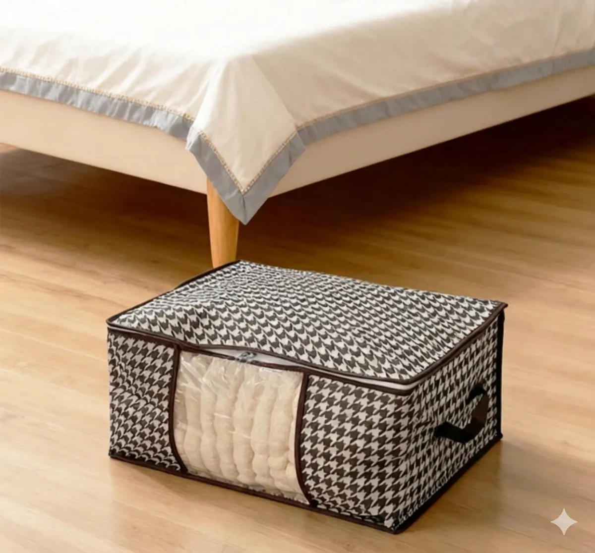 Foldable  Nonwoven  Storage Bag  Clear Window