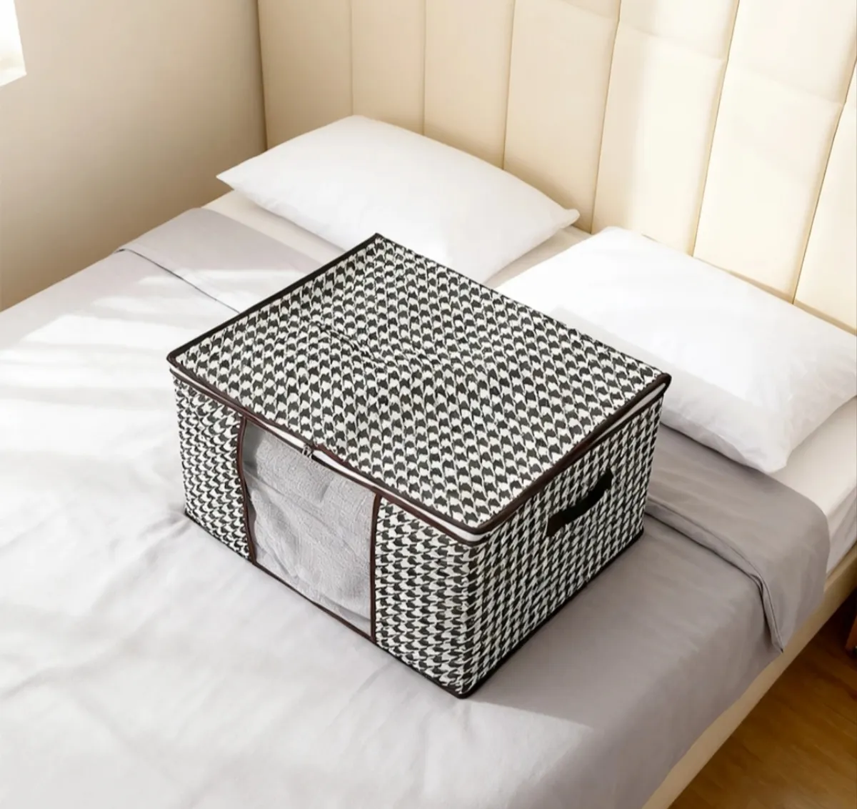 Foldable  Nonwoven  Storage Bag  Clear Window