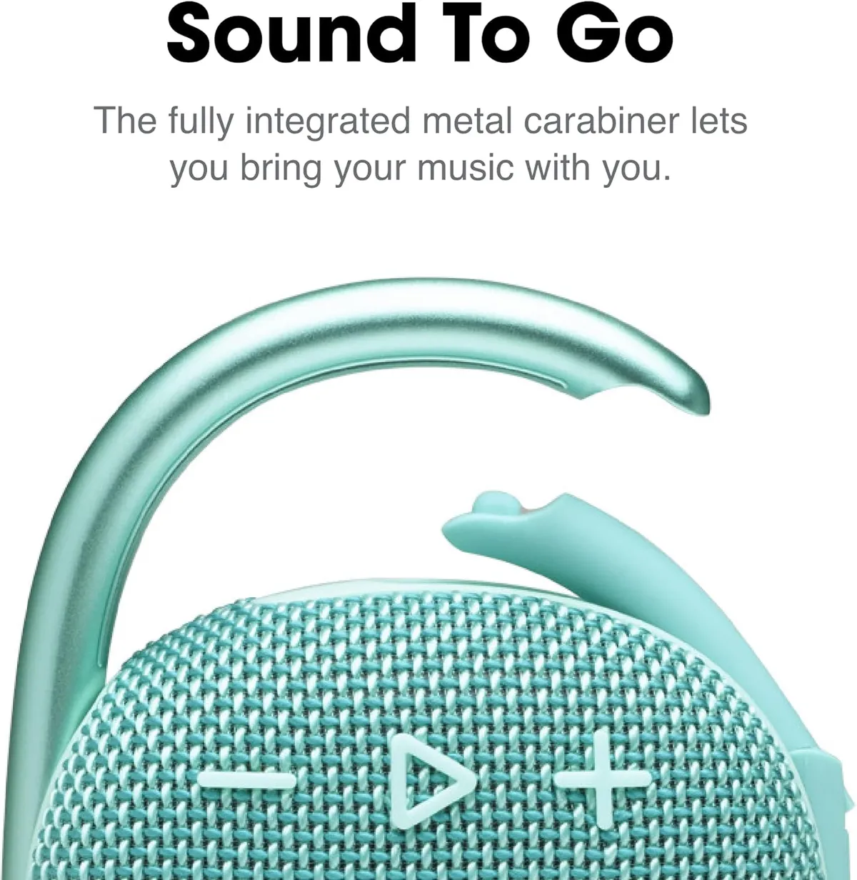 JBL Clip 4 - Premium Sound Portable Bluetooth Speaker,IP67 waterproof and dustproof, 10 hours playtime , Teal