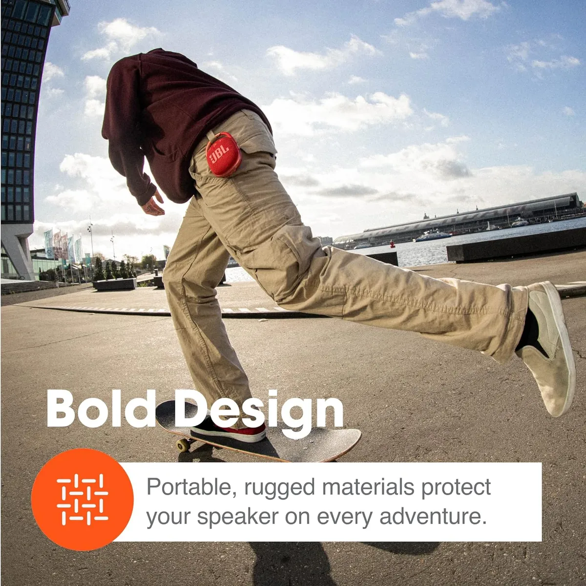 JBL Clip 4 - Premium Sound Portable Bluetooth Speaker,IP67 waterproof and dustproof, 10 hours playtime , Teal