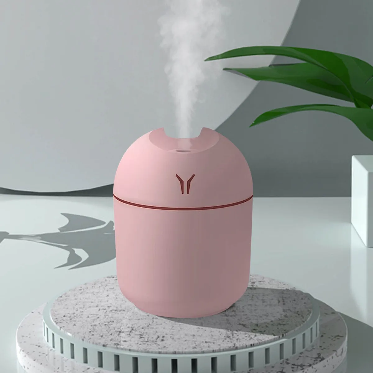 Edgergery Humidifier 250ml Small Humidifier For Plants Humidifier With Colorful Cup Humidifier For Bedroom Office