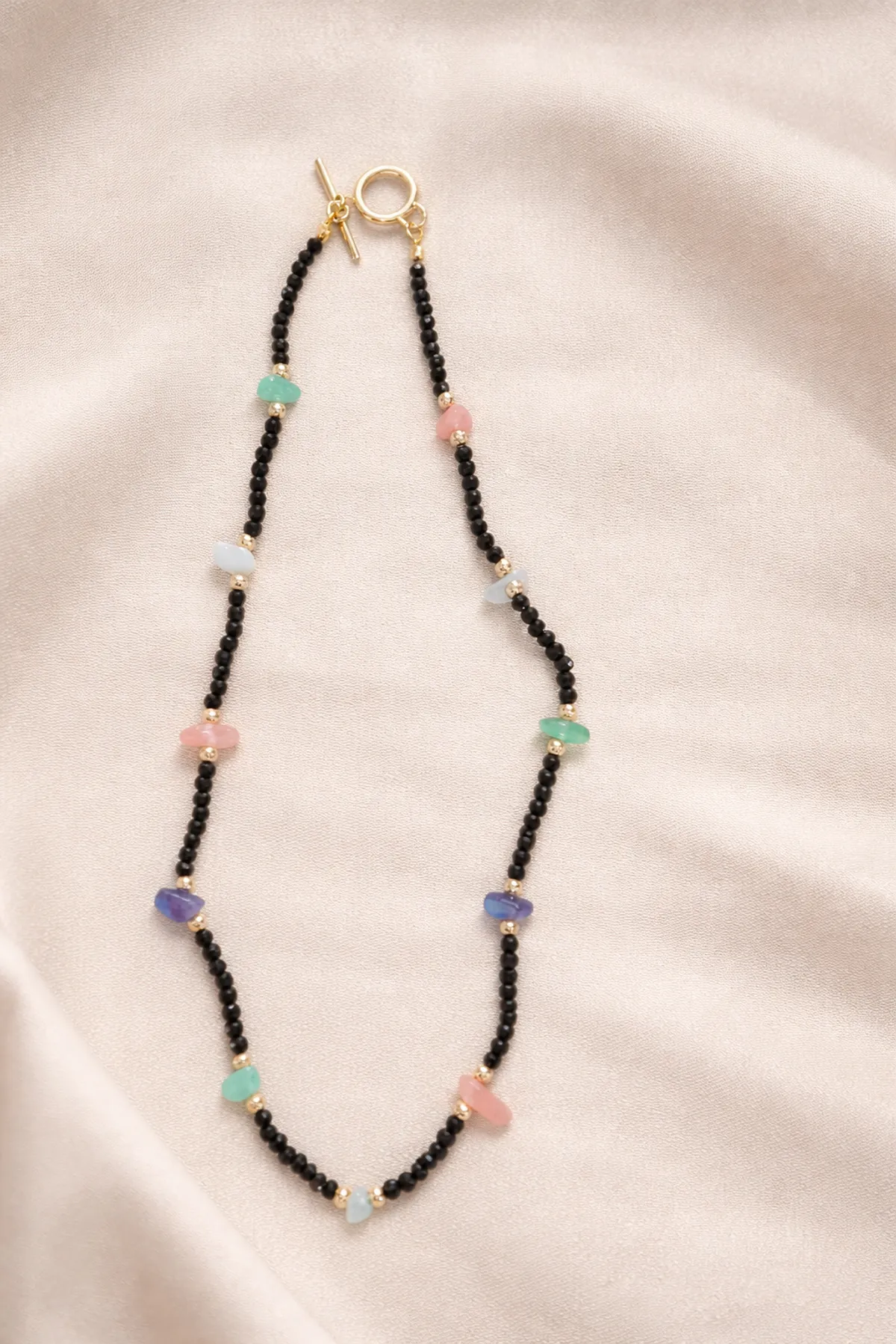1 PC Woman Beaded Necklace