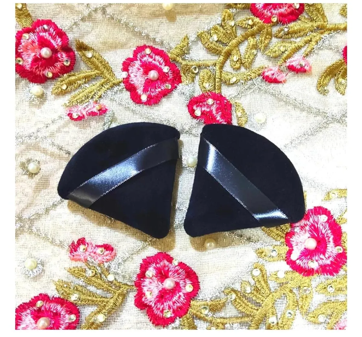 5Pcs Puff Triangle Makeup  - Black
