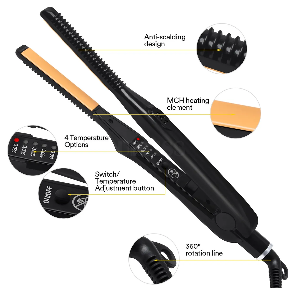 Mini Hair Straightener