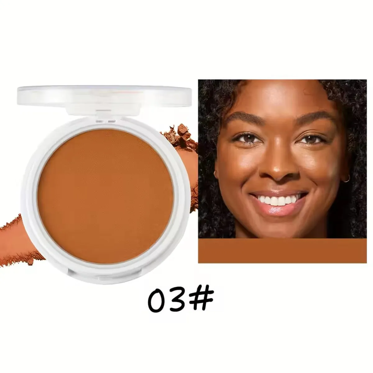 Beyond Beauty Wheat Bronzing Powder For Dark Skin, 03