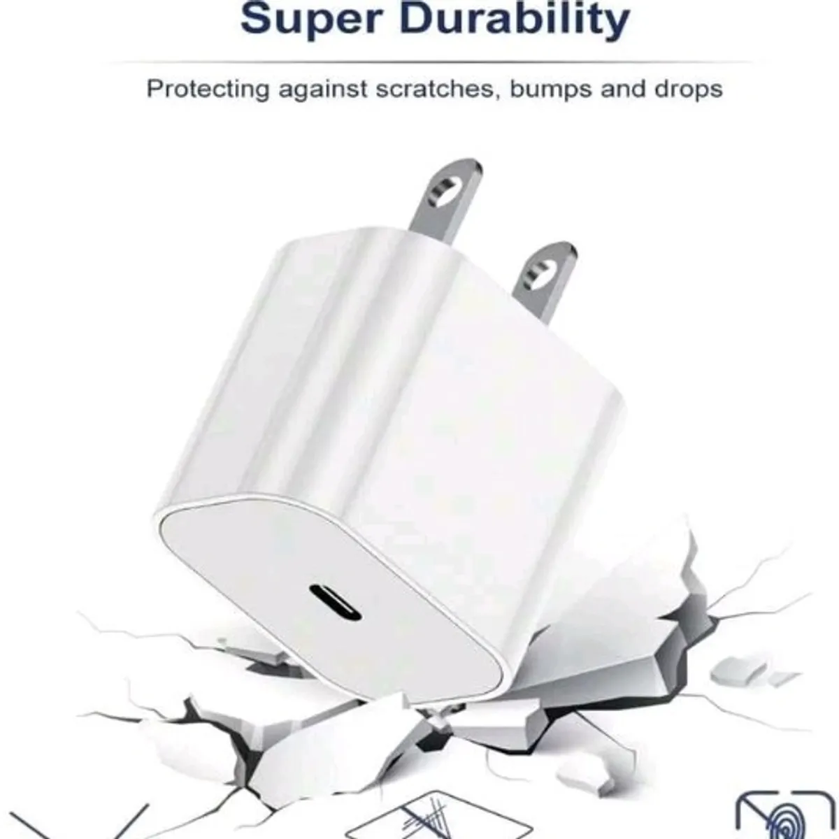 USB-C Power Adapter + 3.3FT/100CM High-Efficiency USB-C To Lightning Data Cable, Compatible With IPhone 14 13 12 Series