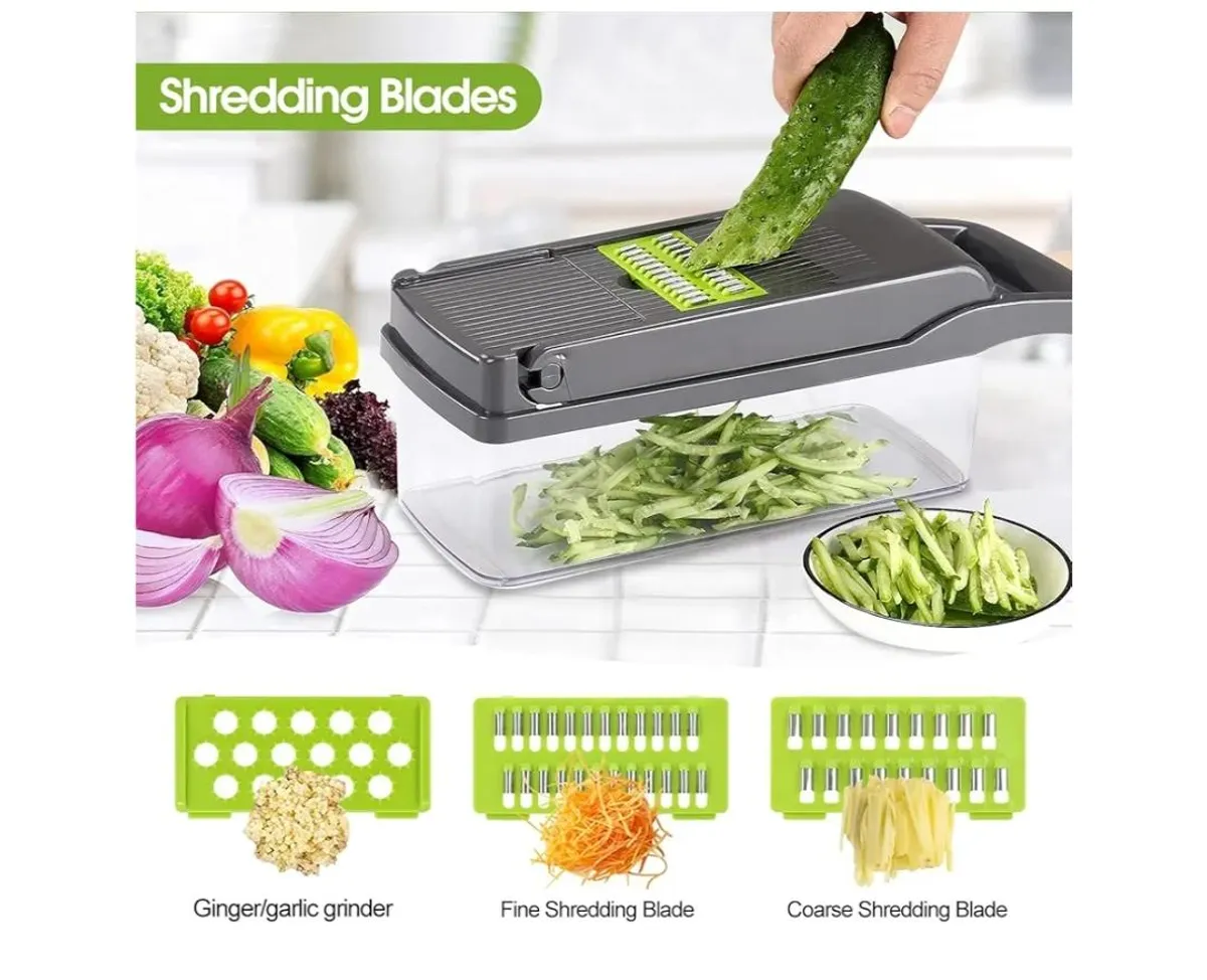 16 In 1 Food Chopper Multifunctional Vegetable Chopper