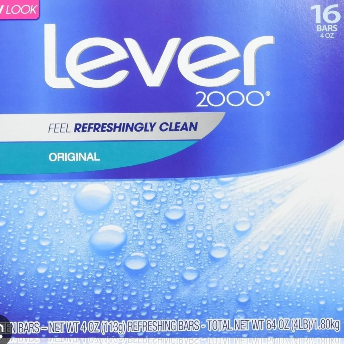 16 Pack of Lever 2000 Bar Soap Original scent