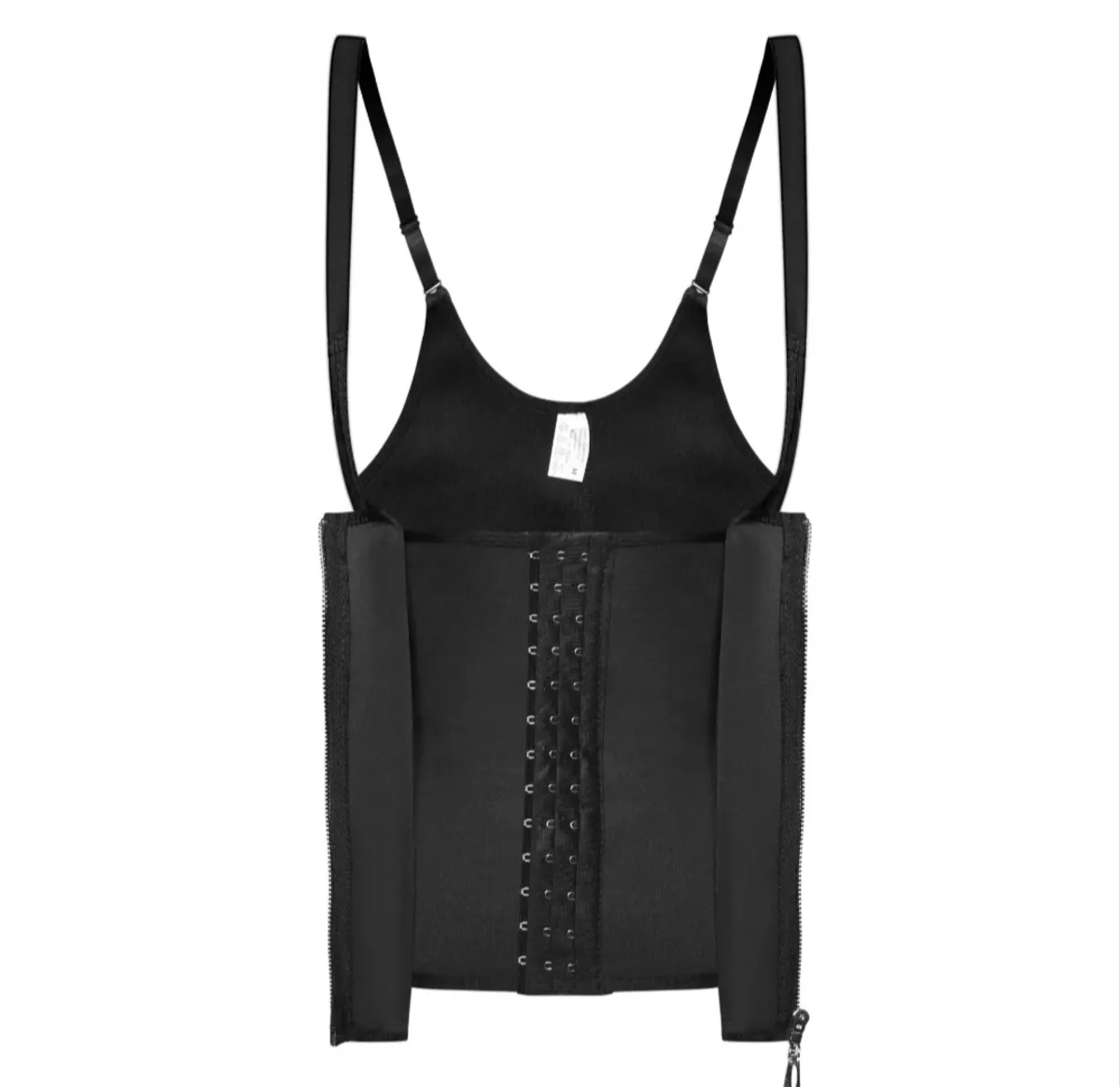 Zipper Style Breathable Waist  Support For Women-Size S