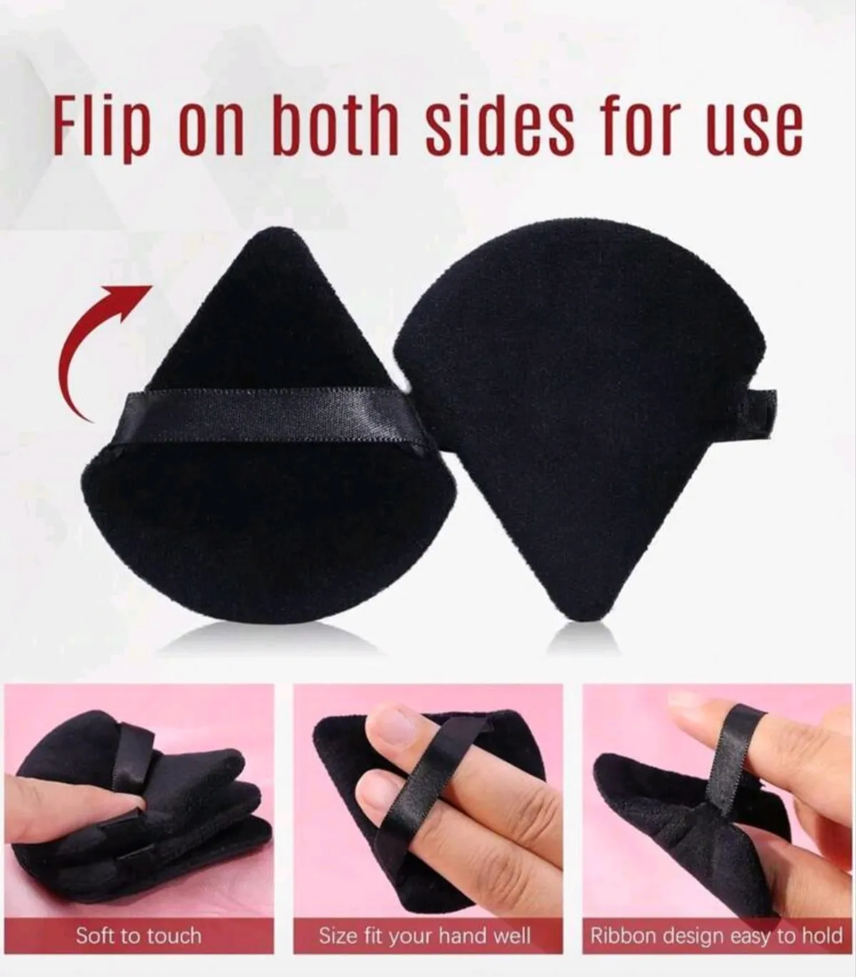 5 PCS Reusable Make Up Sponges