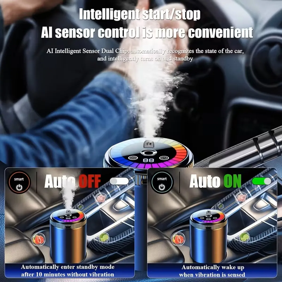 Smart Car Essential Oil Diffuser