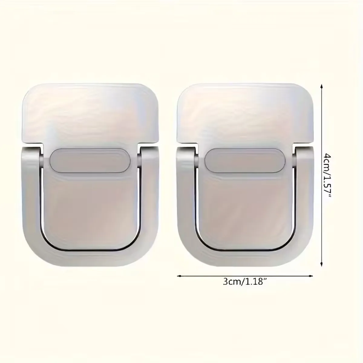 Mini Portable Laptop Stand, Silver