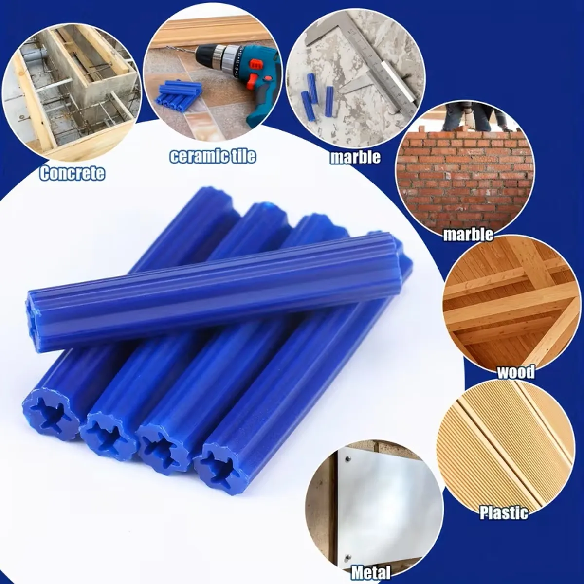Wall Plug 5/16" 200pcs