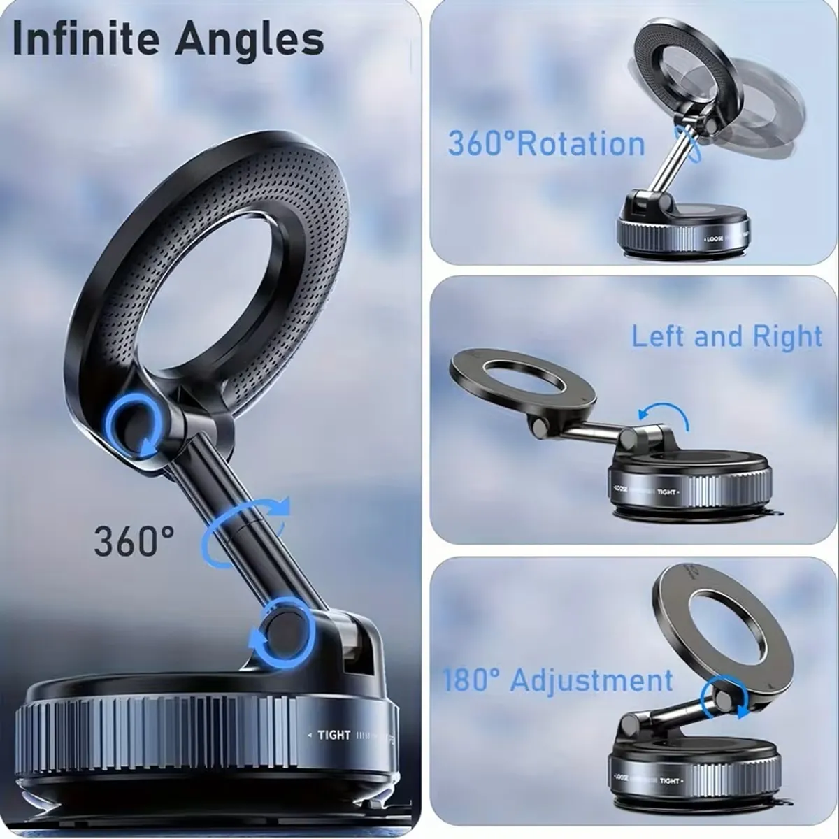 360 ° Adjustable Magnetic Mobile Phone Holder
