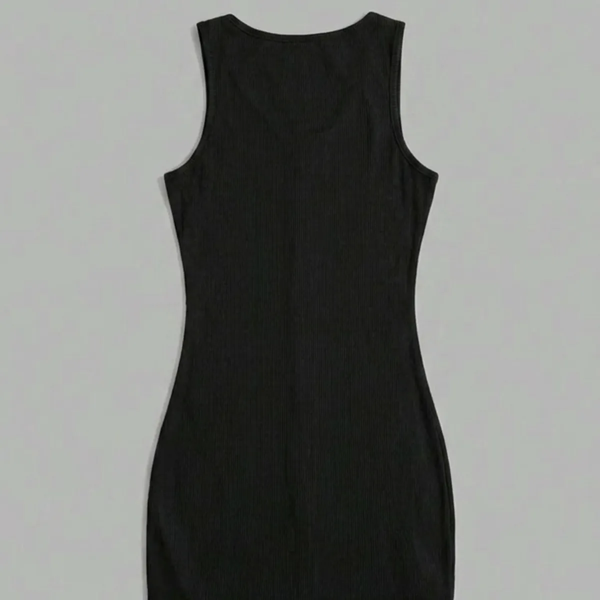 Grunge Punk Cross Embroidery  Bodycon-Size XS