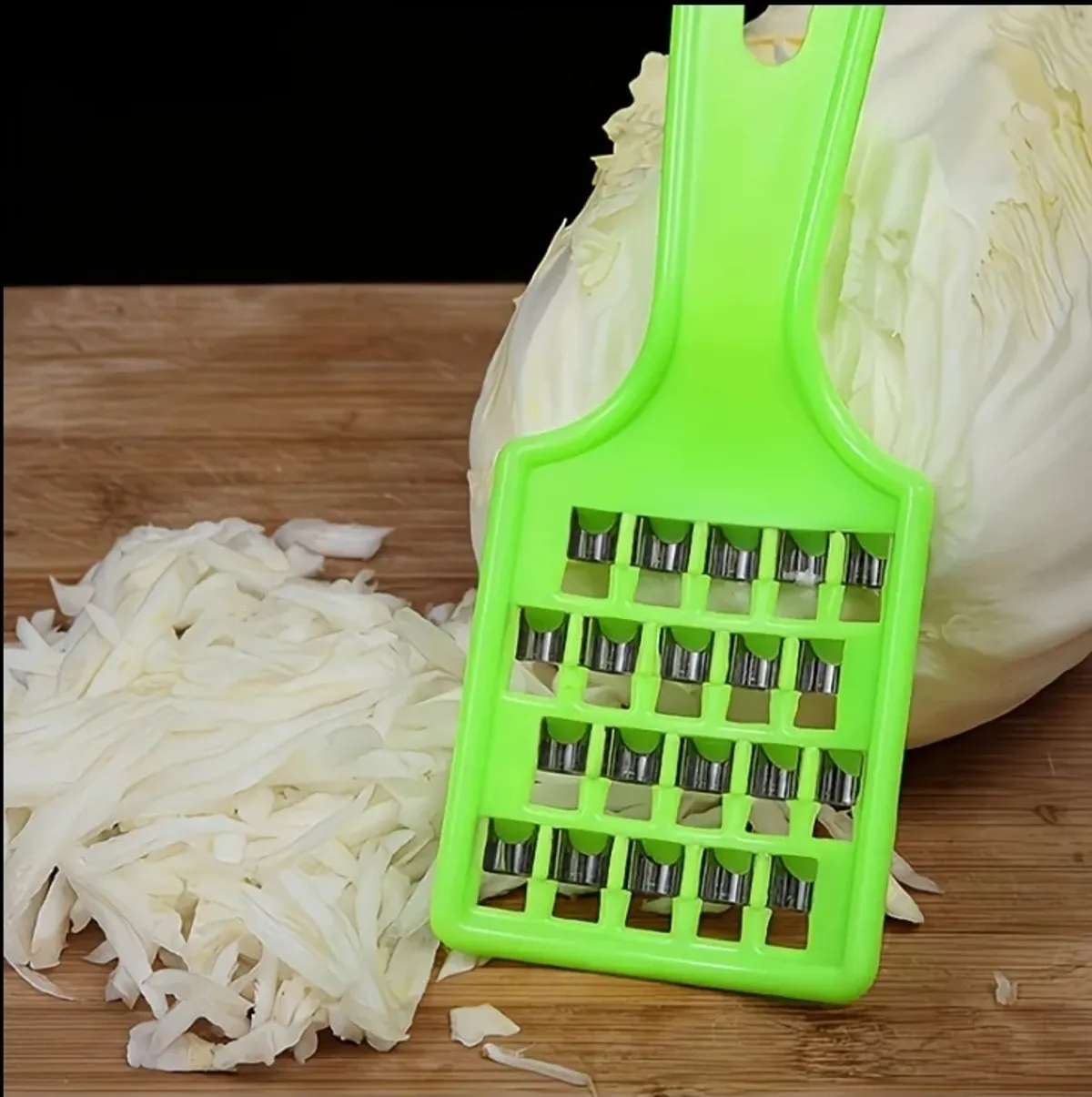 Cabbage Preparation Tool | Manual Vegetable Mincing Gadget
