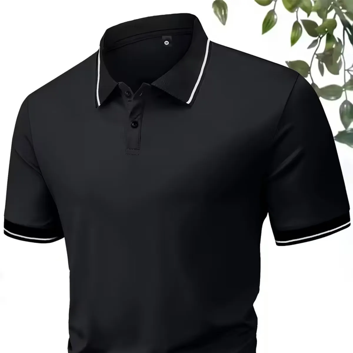 Multicolor Golf Shirts Workwear Casual Wear Men'S Top - Size Xl