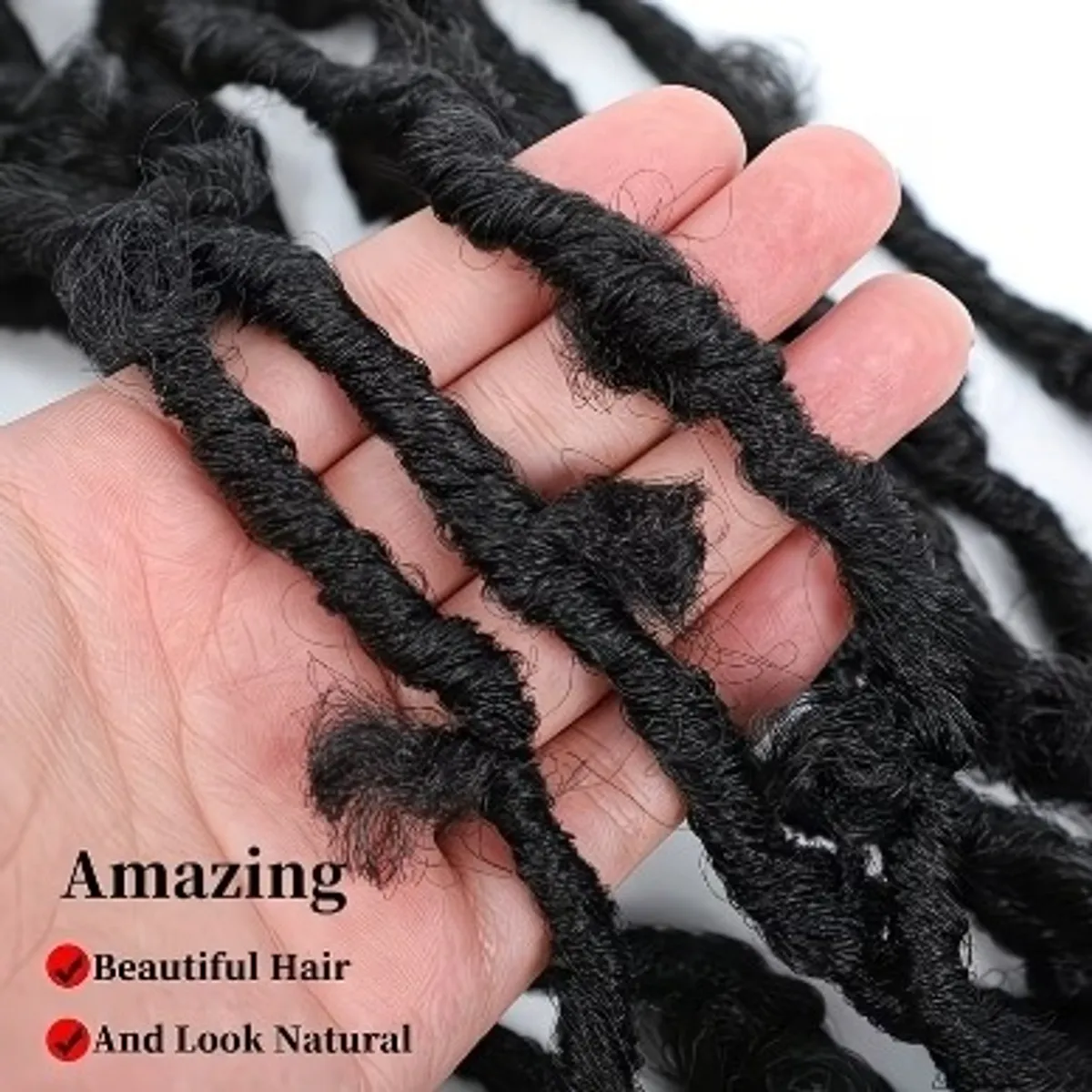 1 Pack/36 Inch 1B Butterfly Locs