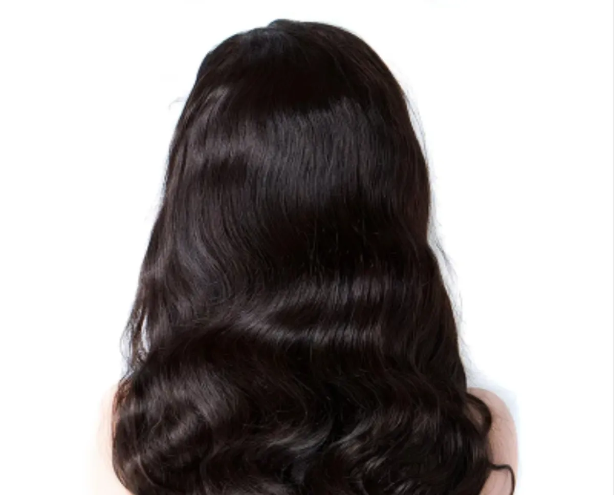 180% Density 13*4 14 Inch Lace Transparent Lace Long Headband Body Wave Wig