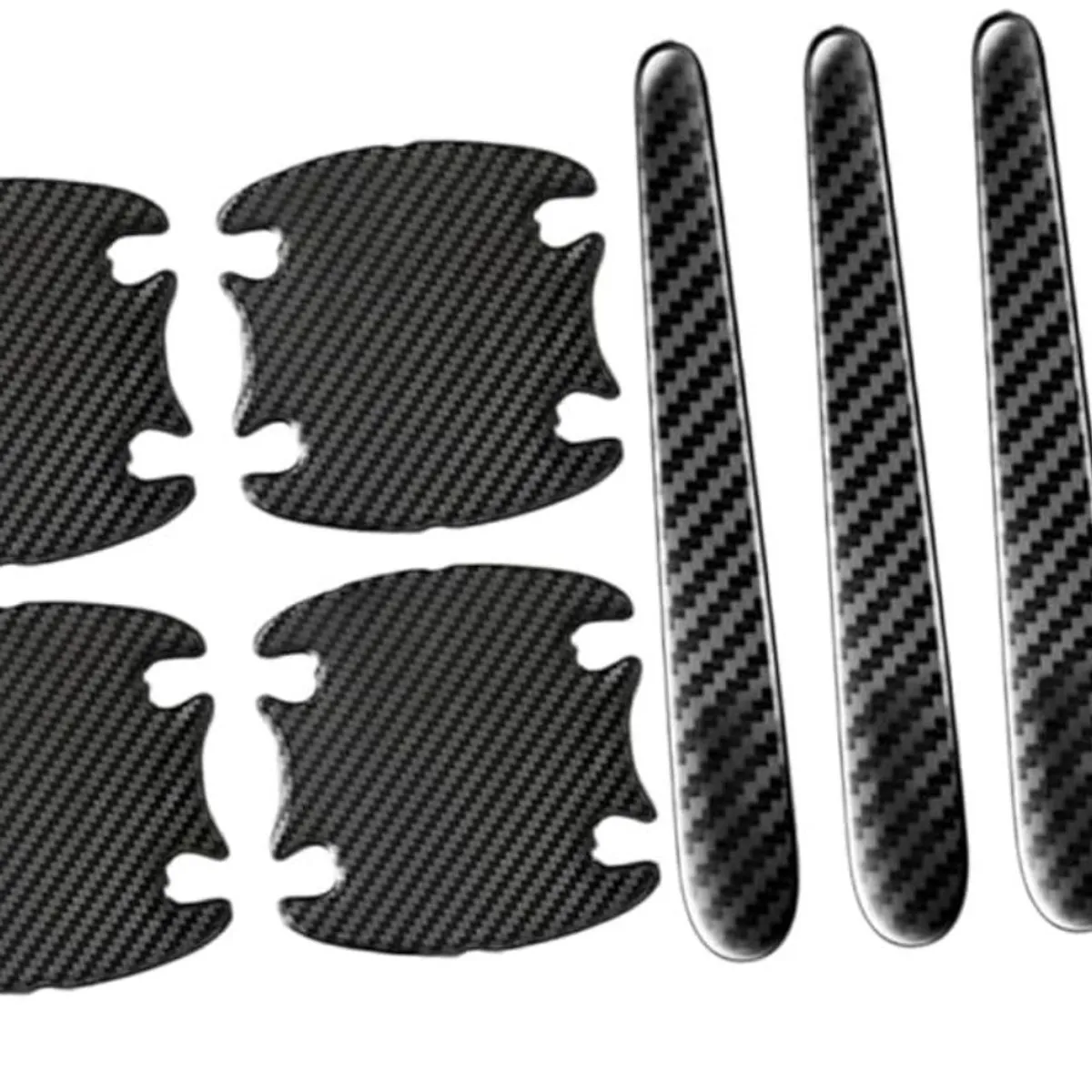 8pcs Car Handle Protective Stickers Scratch