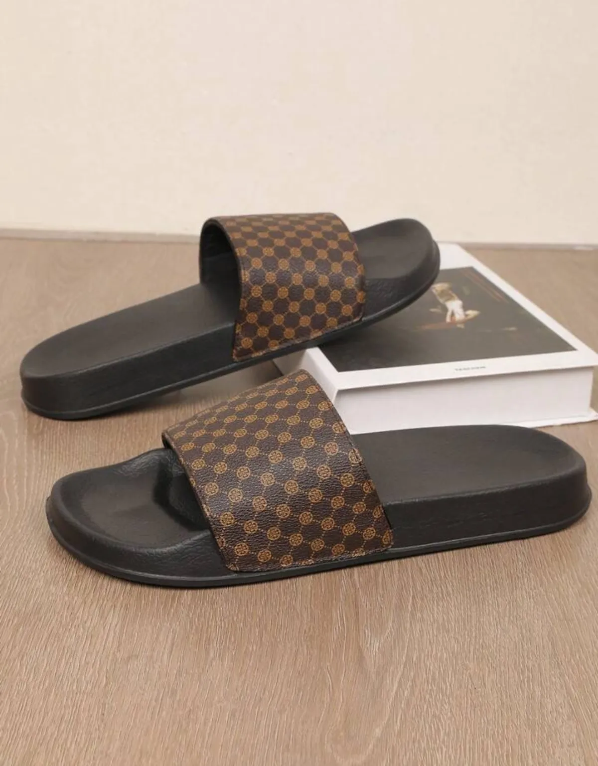 Men's Spring To Summer Breathable Casual Slippers - Size 8