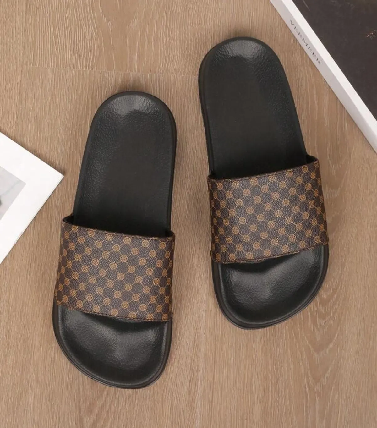 Men's Spring To Summer Breathable Casual Slippers - Size 8