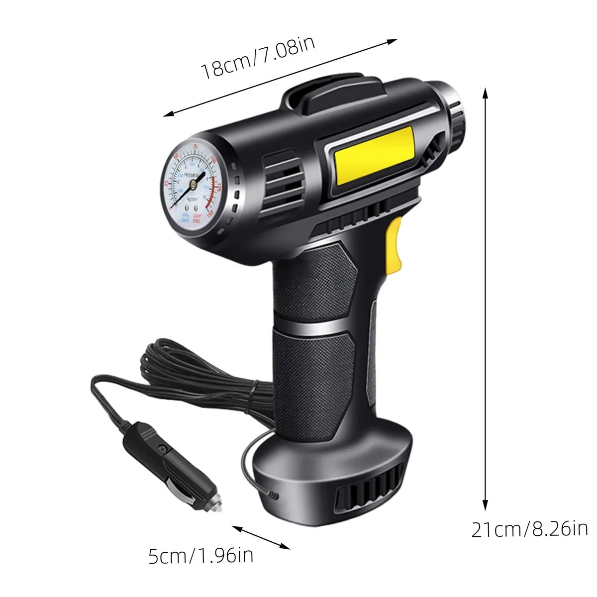 Pool Inflator Pump,Wired Pointer-Car Inflator