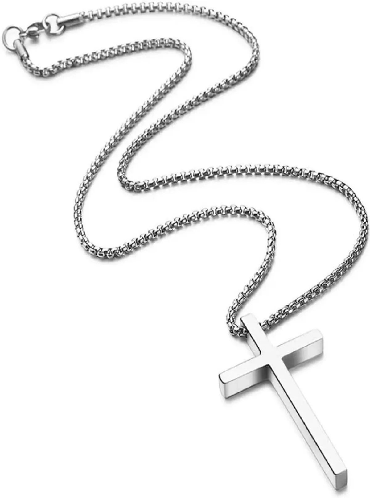 Silver Stainless Steel Necklace