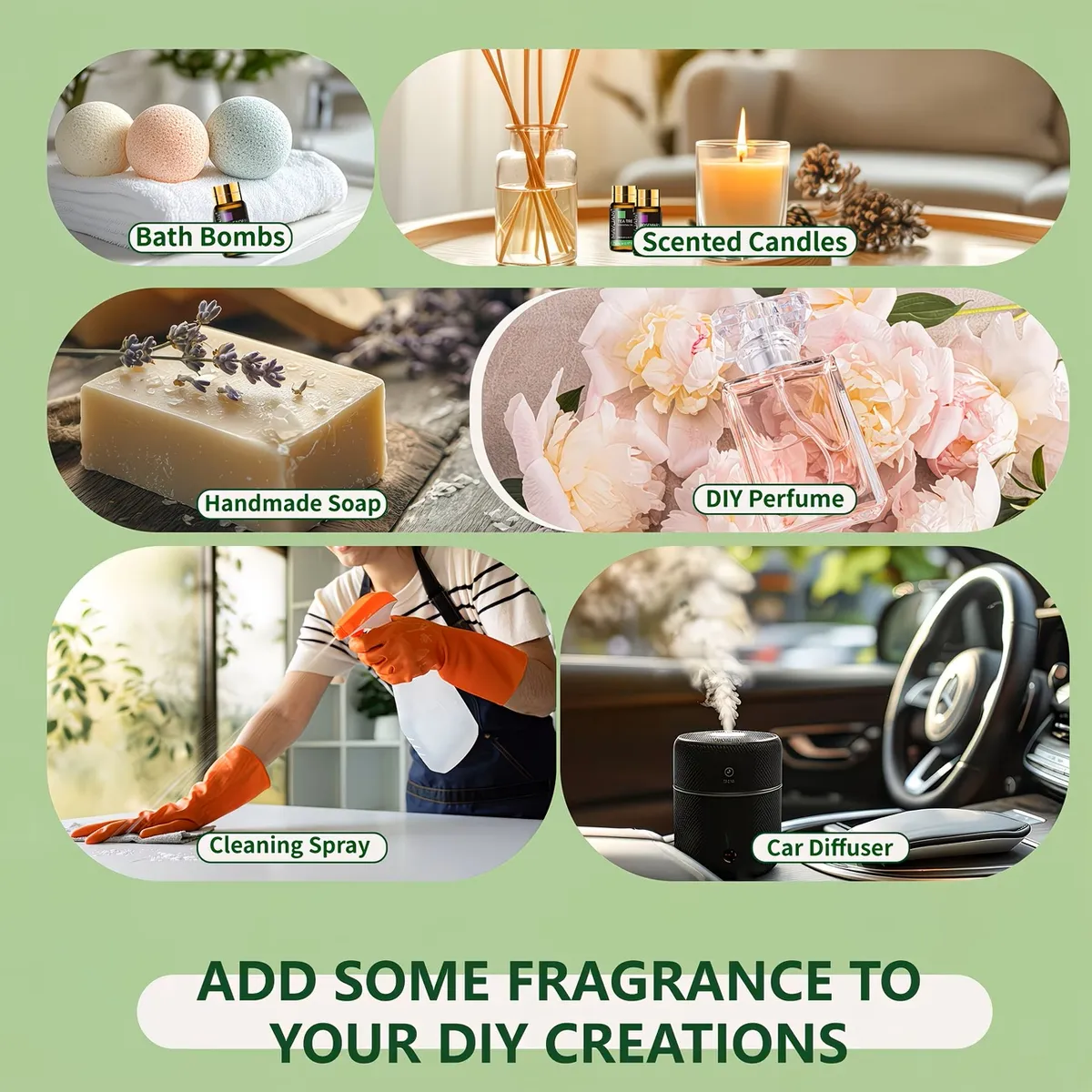 MAYJAM 20pcs Plant Essential Oils Set