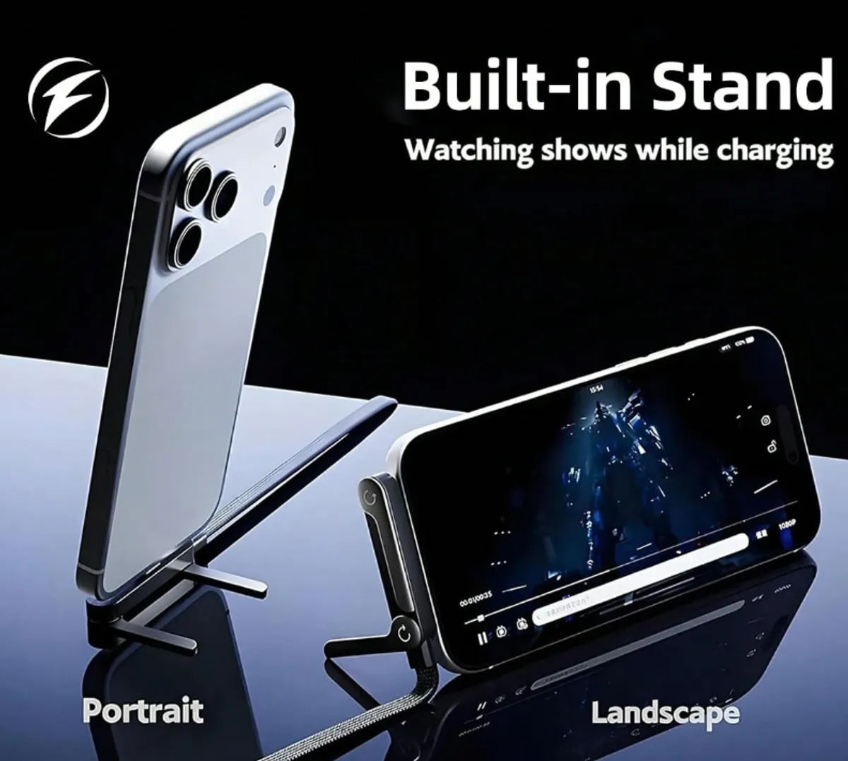 240W Fast Charging Cable & Stand Combo Type C, 1m