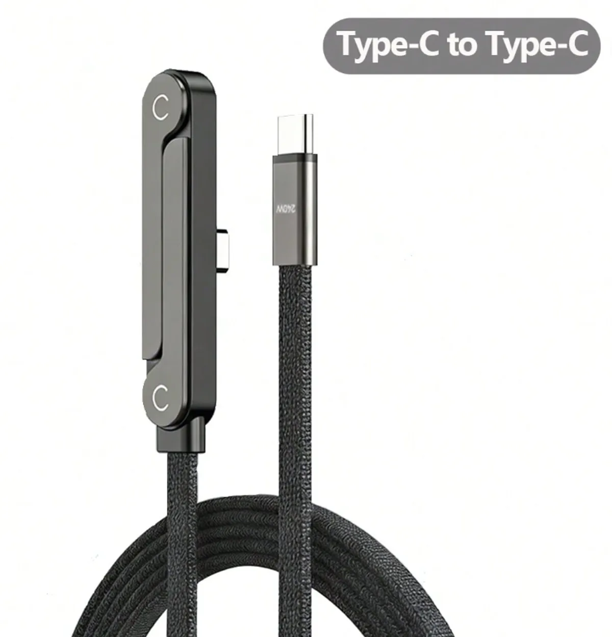 240W Fast Charging Cable & Stand Combo Type C, 1m