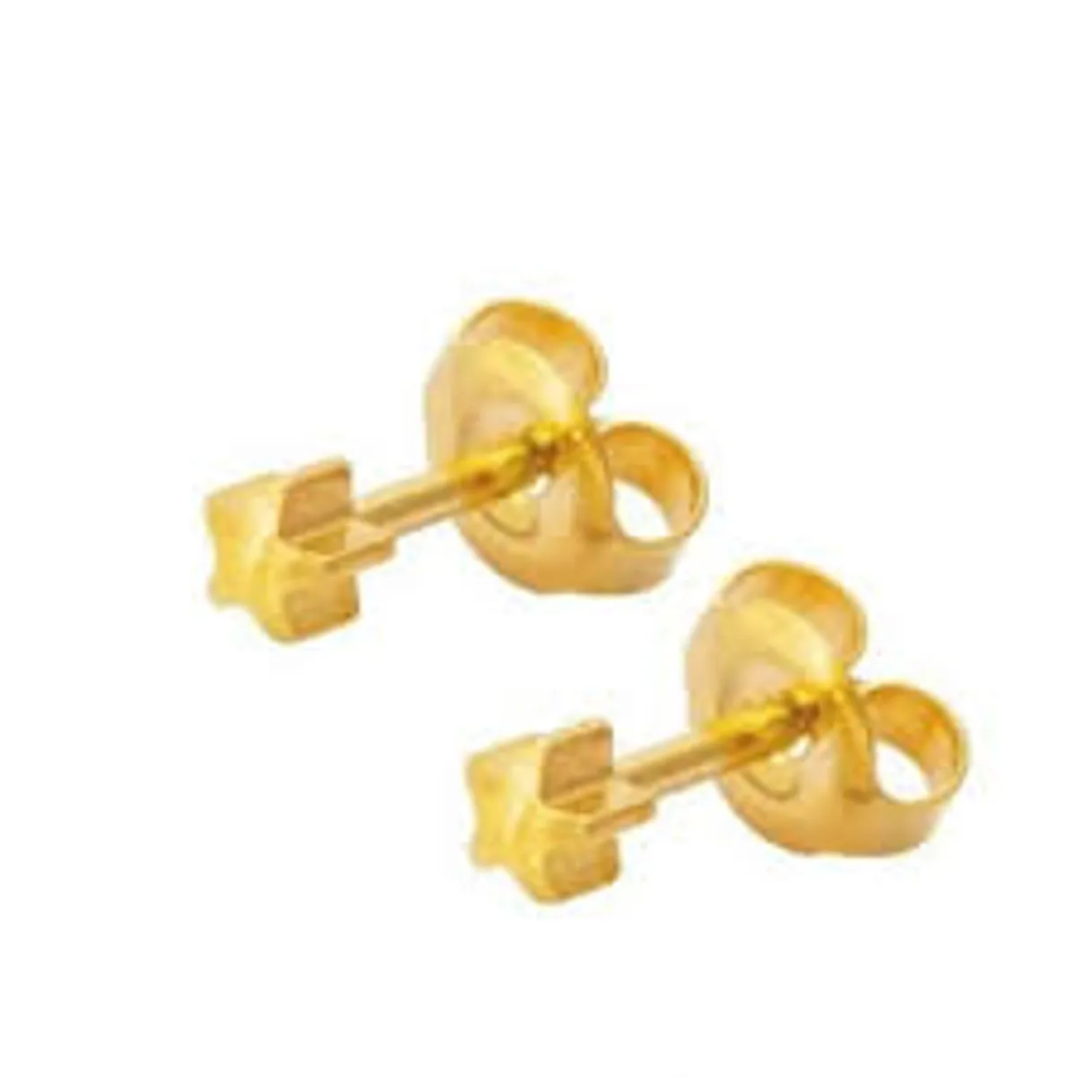 Caflon Medicated Earrings, 24ct Gold Plate, Small Stars