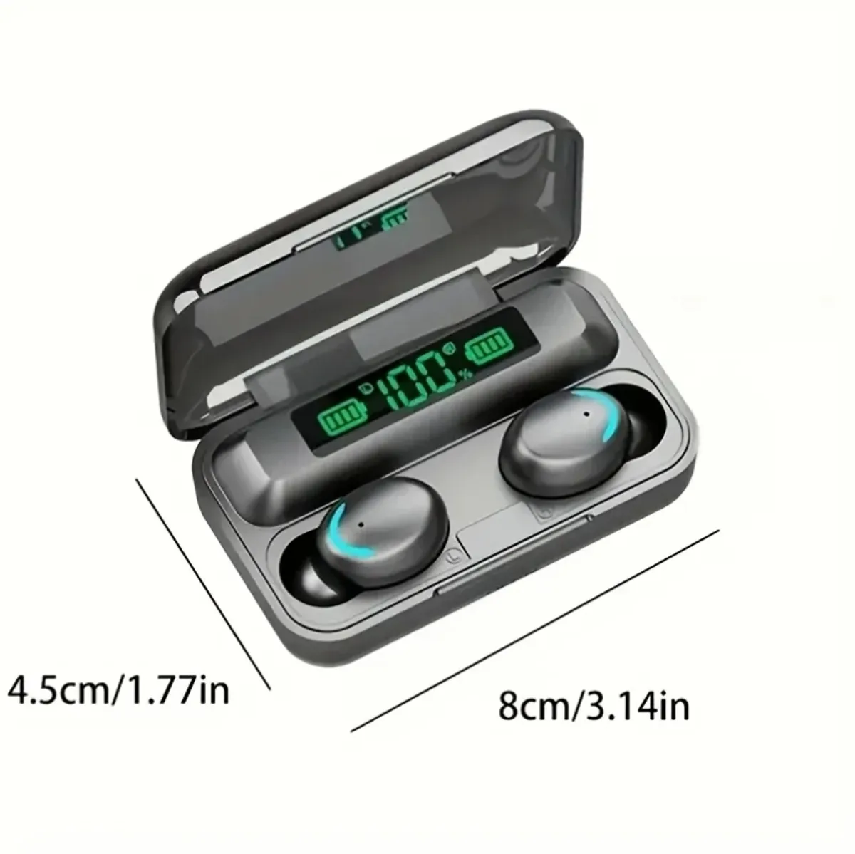 F9 TWS Wireless Earphones Charging Box Wireless Headphone 9D Stereo Sports Earbuds Headsets With Microphone