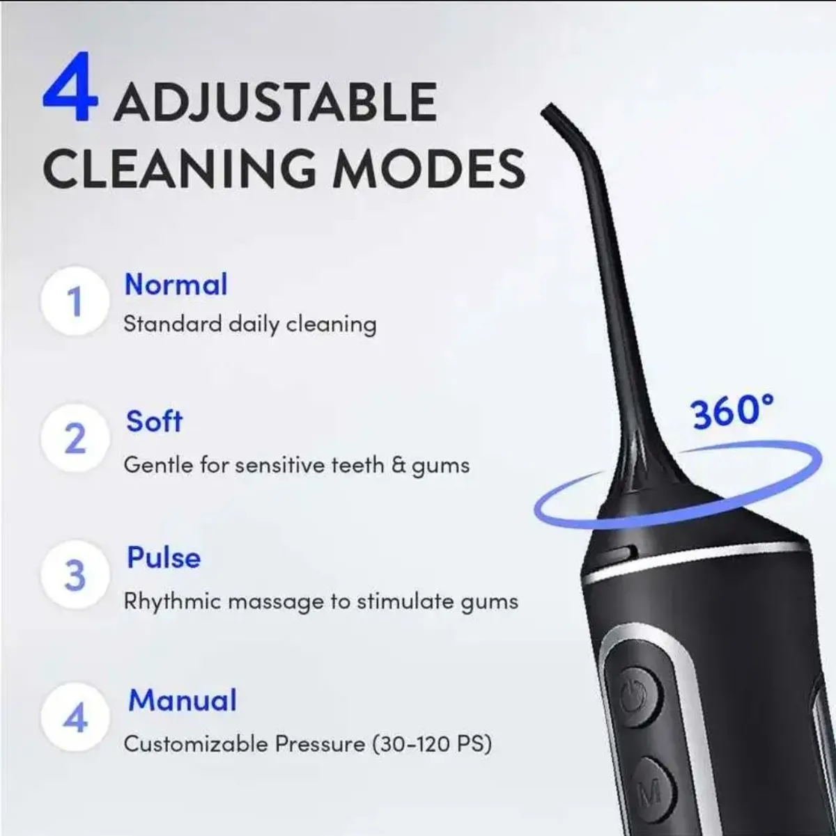 Dental waterflosser