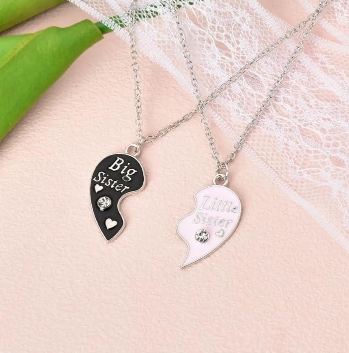Sisadodo Best Friend Birthday Gifts for Frineds Friendship Necklace for Girls Matching Heart Necklaces for Sisters Besties