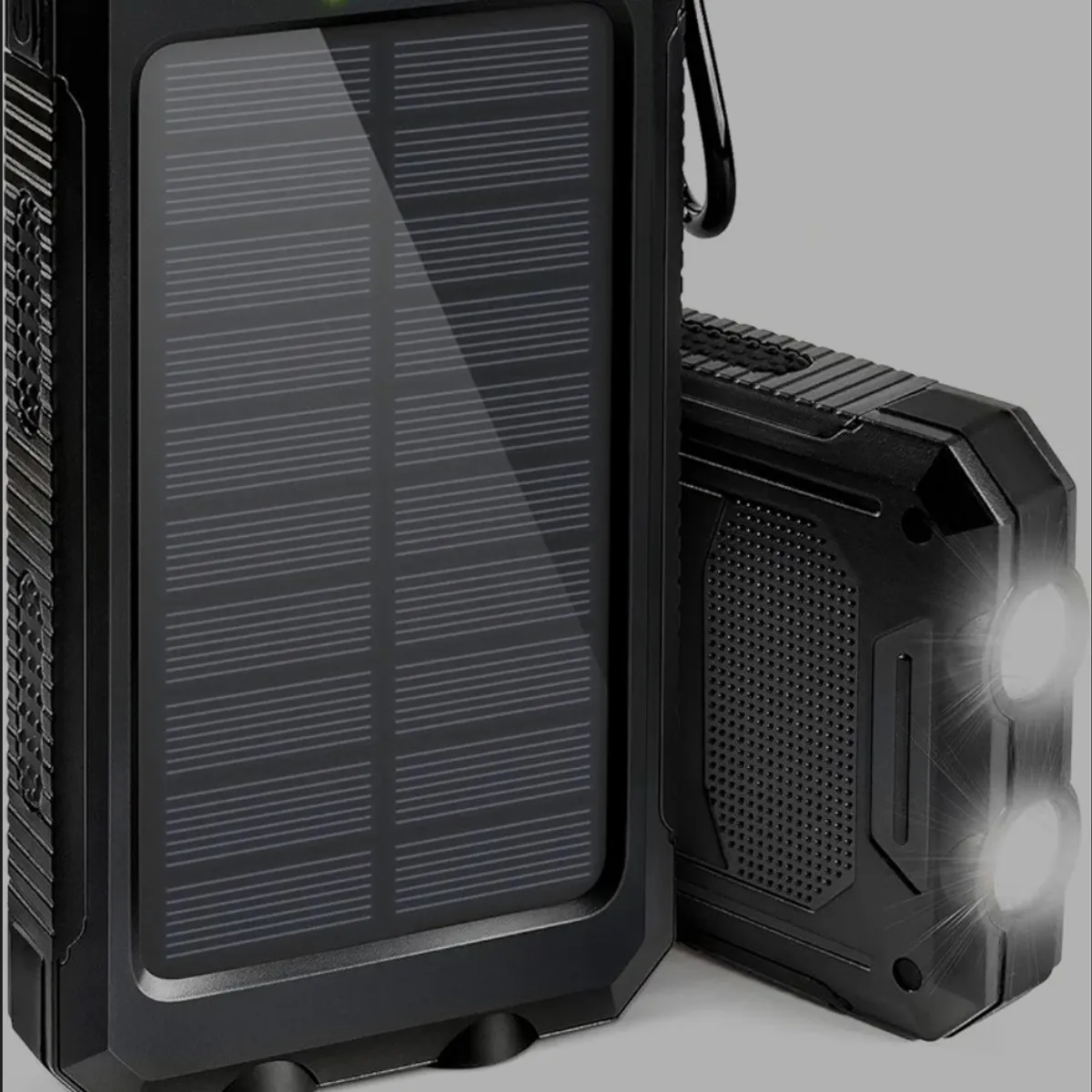 Solar Charger Power Bank Fast Charging - 70000mAh Portable Solar Phone Battery Panel Charger 5V/200MA