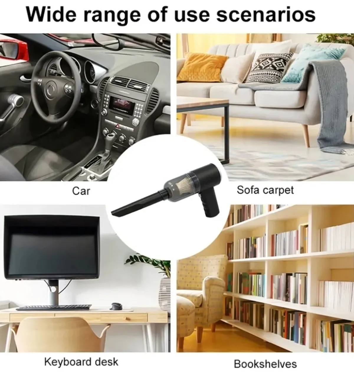 Multi-Purpose Handheld Vacuum Cleaner