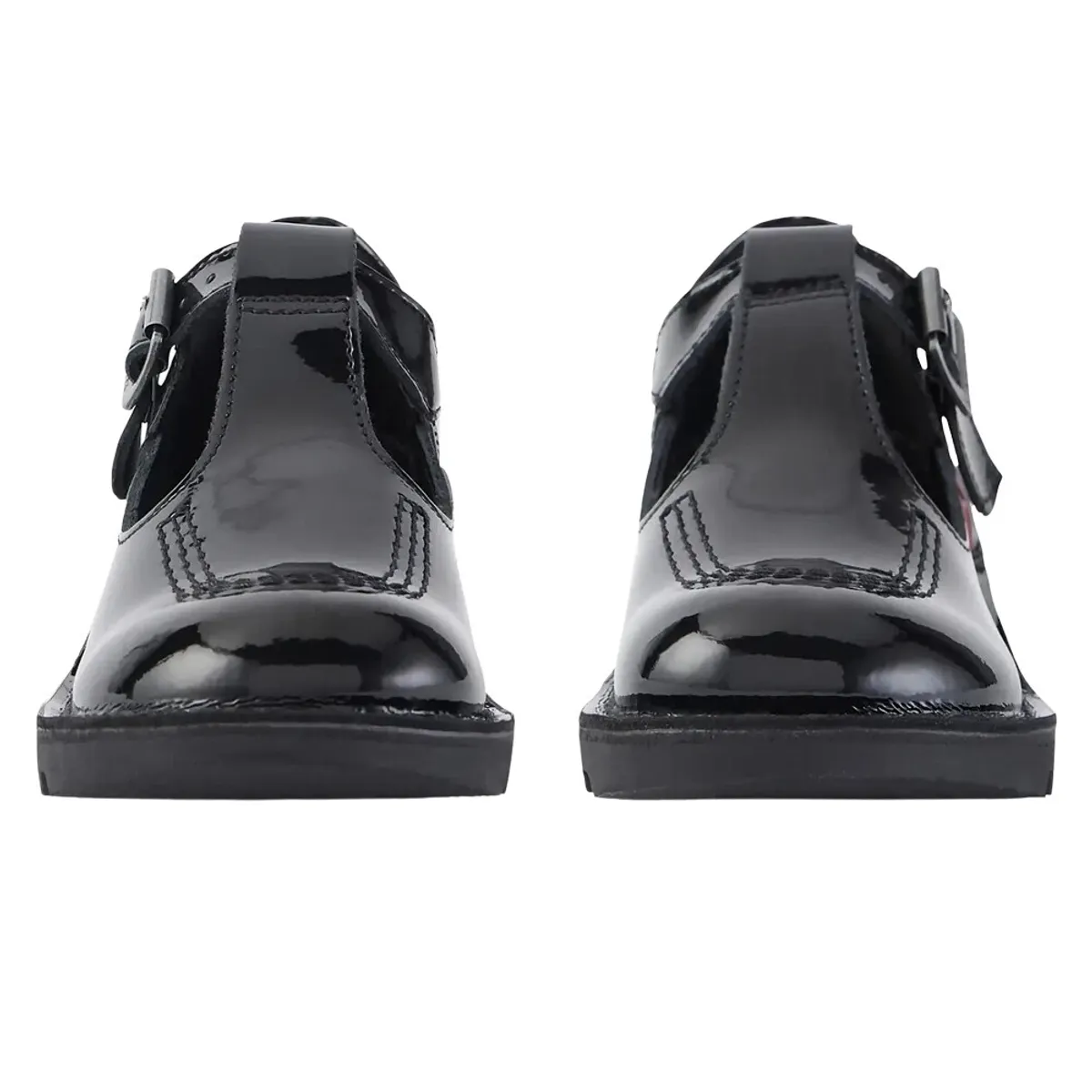 Kickers Infant Girl's Kick T Bar Black School Shoes Size 2 - 3 YearsKickers Infant Girl's Kick T Bar Black School Shoes Size 2 - 3 Years