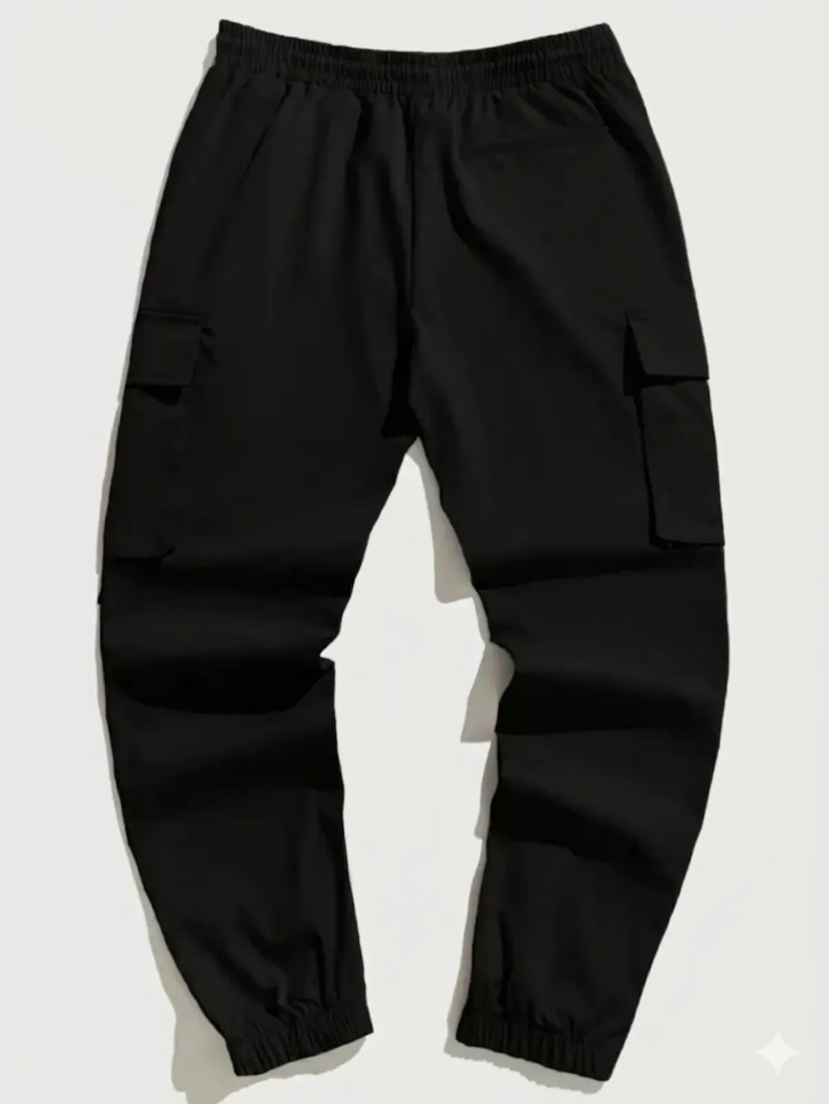 Tendencies Manfinity EMRG Men's Cargo Pants with Flap Pocket, Buckle and Slogan Graphic - Size S