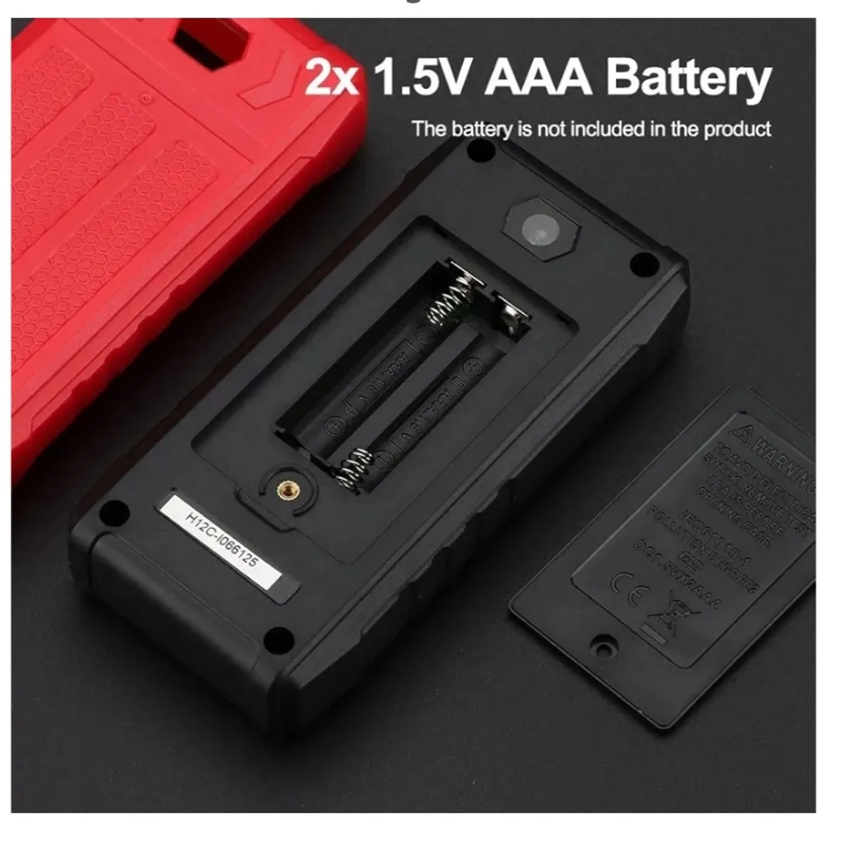 HT123 Smart Digital Multimeter AC/DC Voltage Resistance Continuity Measurement Tester Electrical NCV Multimeter with Backlight