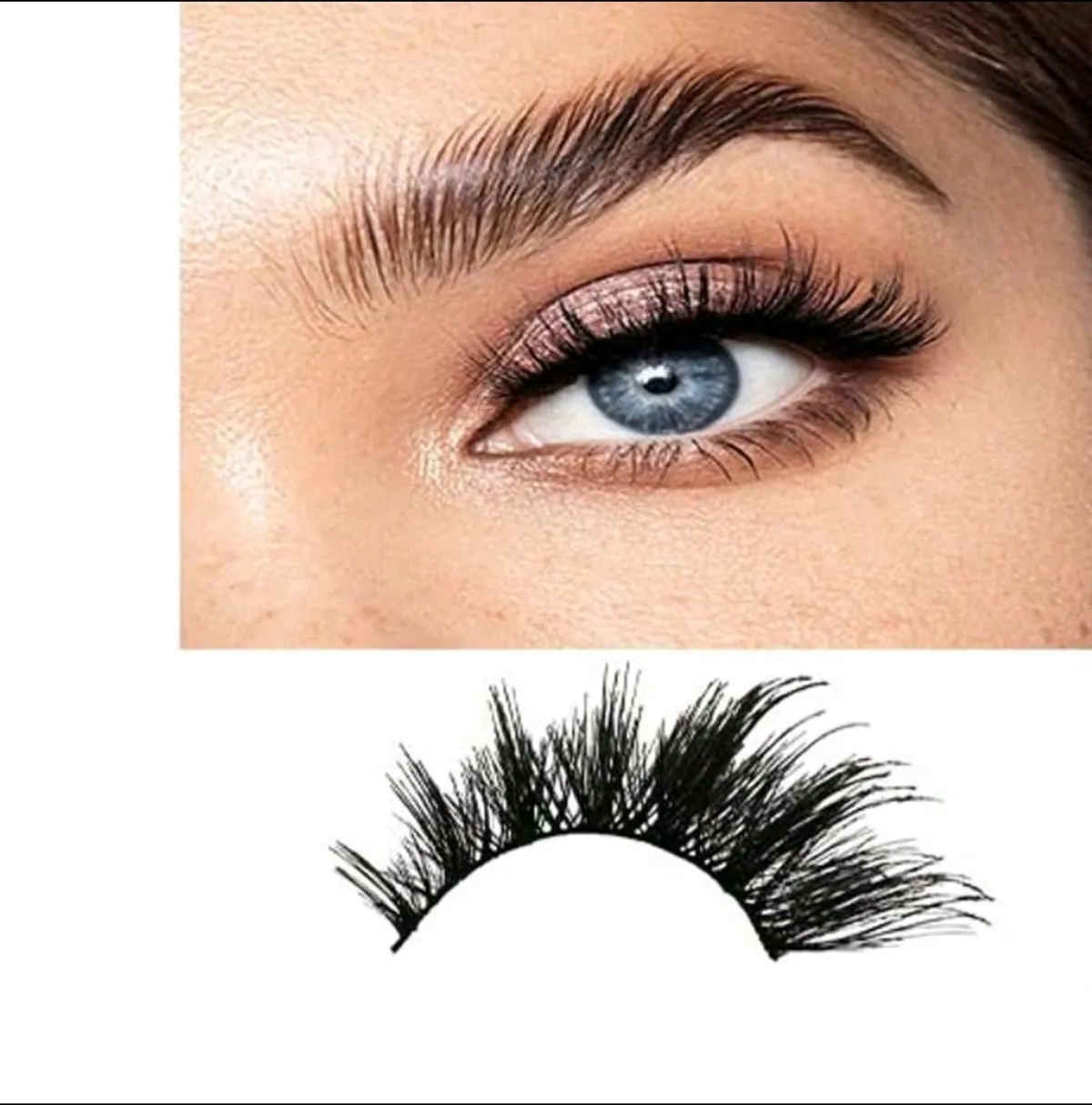 5 Pairs Cat Eye Lashes Manga Lashes 3D Fluffy Natural Look Faux Mink Eyelashes