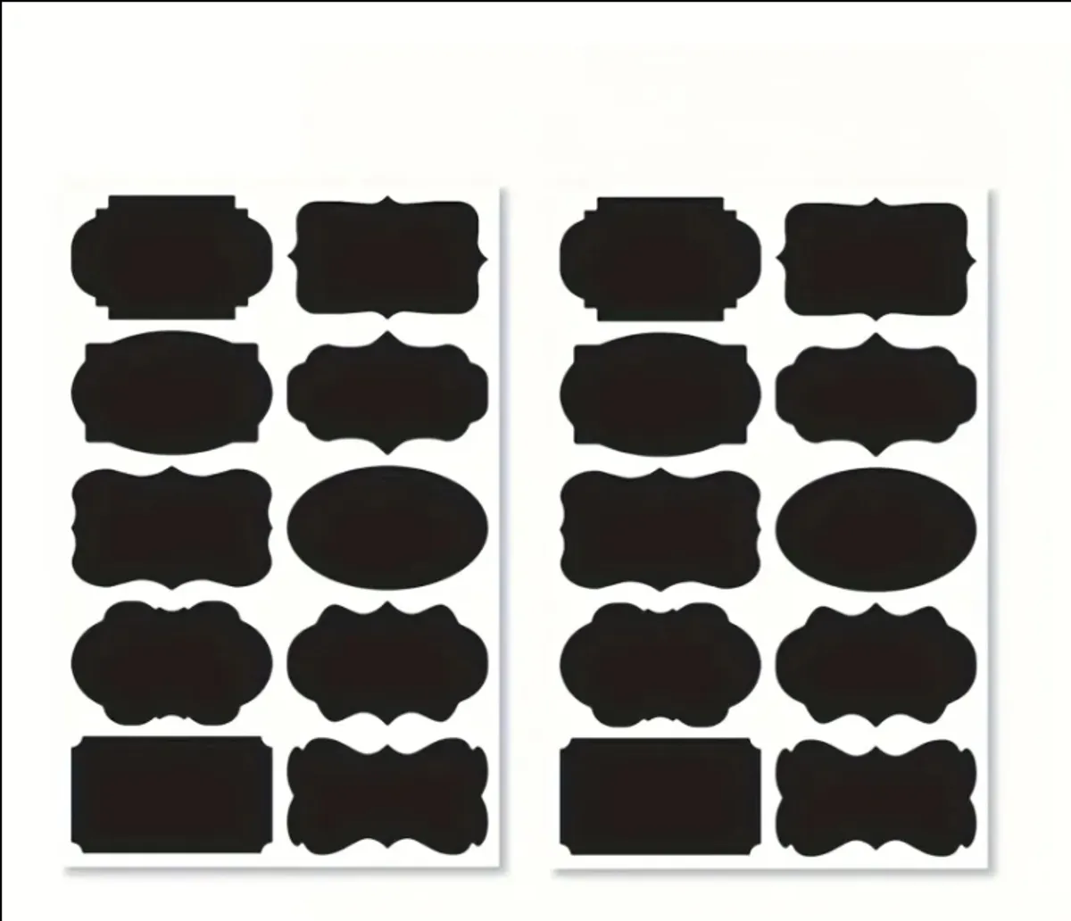 20pcs Waterproof Label Stickers