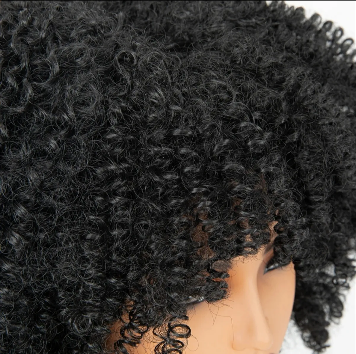 12 Inch Synthetic Afro Kinki  Curly Bob Wig
