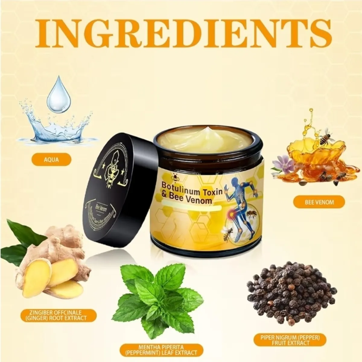 Botulinum Toxin & Bee Venom Joint Bone Healing Cream