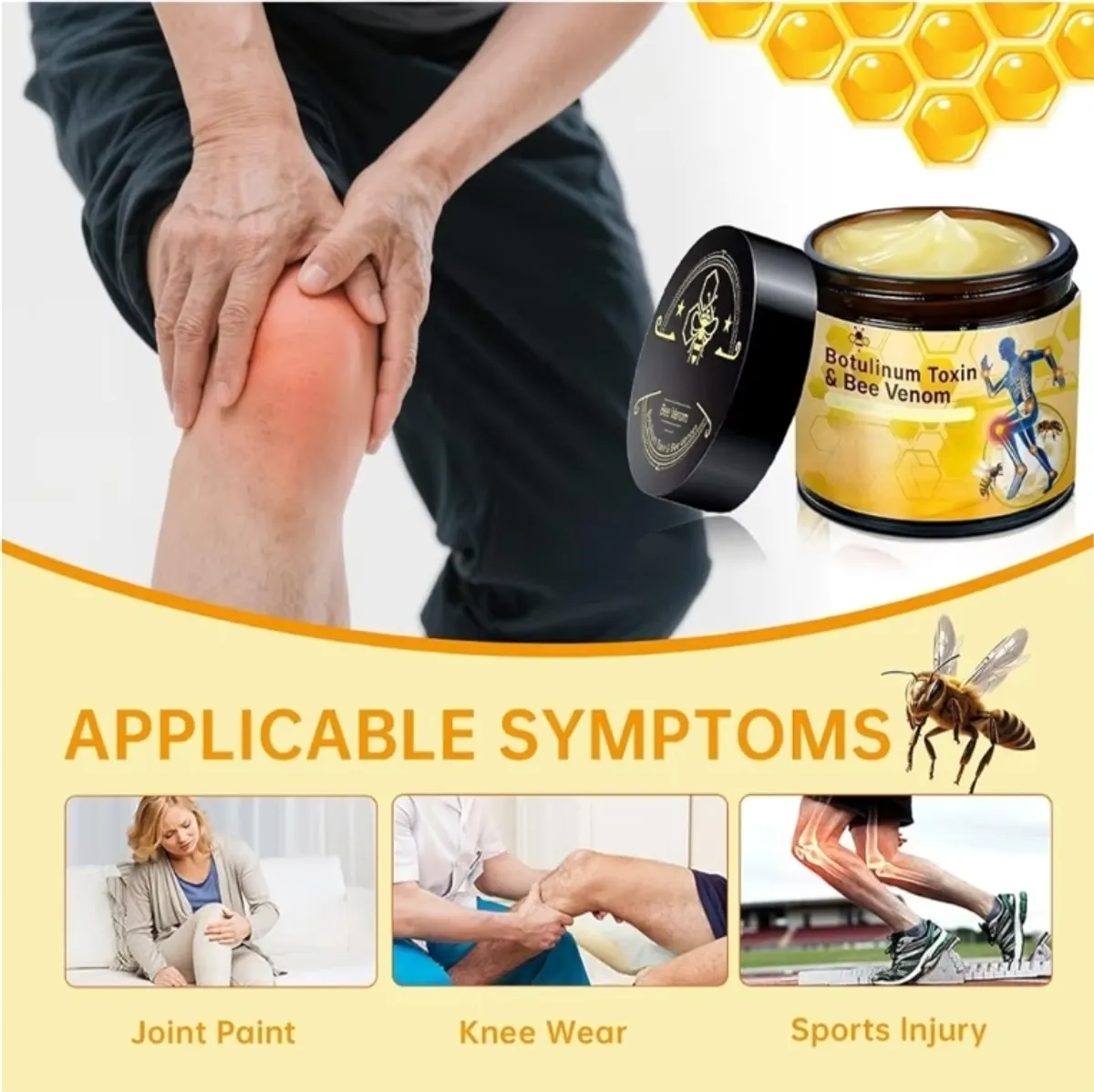 Botulinum Toxin & Bee Venom Joint Bone Healing Cream