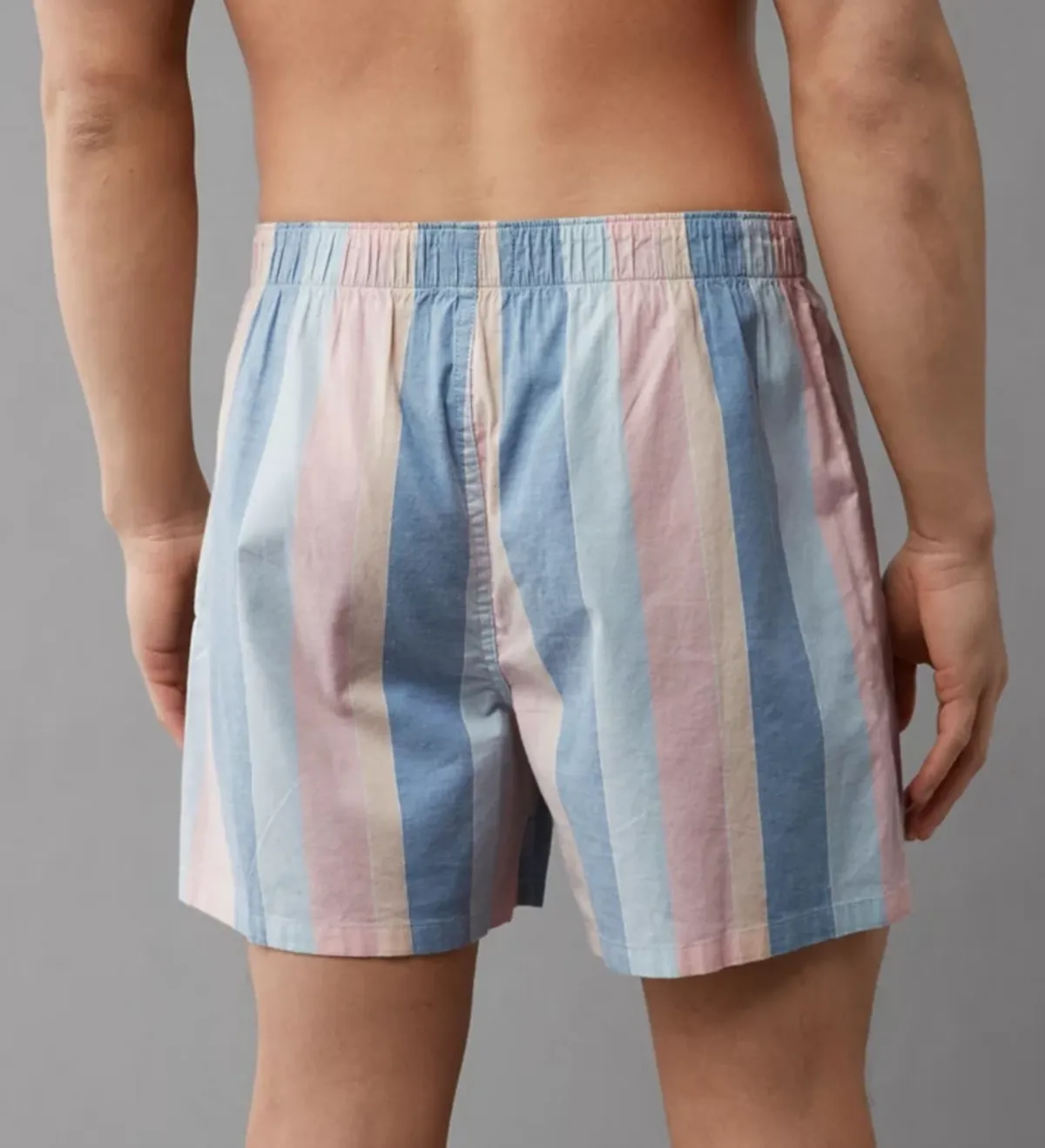 AEO Striped Stretch Boxer Short - Size S