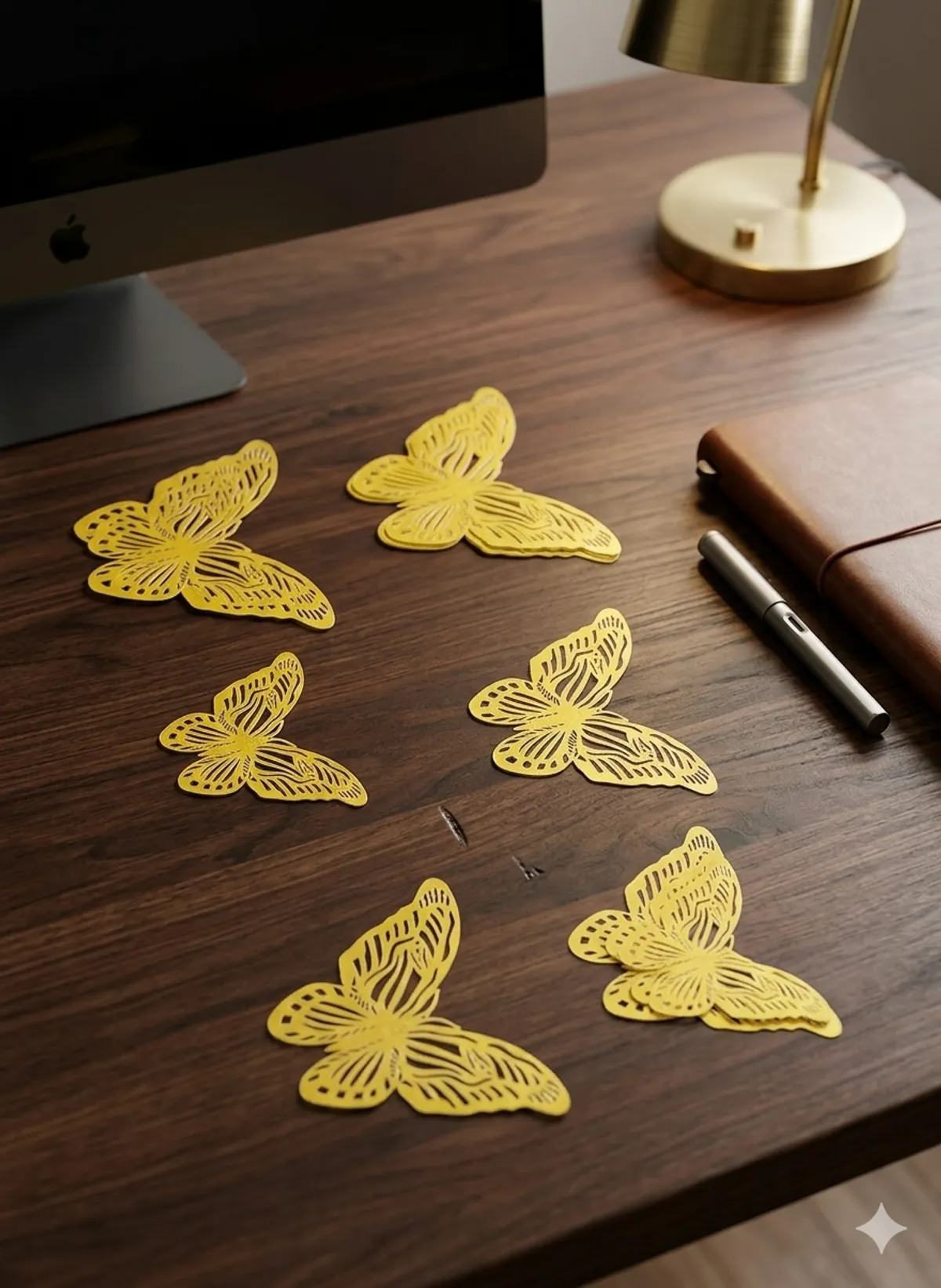12PC 3D Gold Butterfly Wall Decor Butterfly Decoration