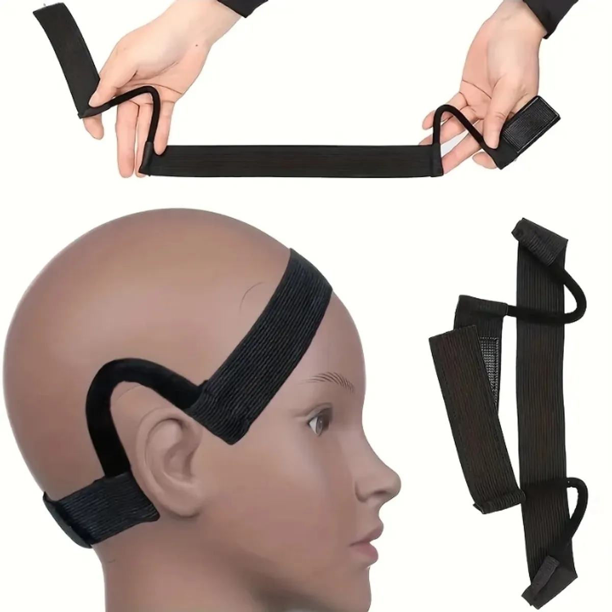 Ear Hanger Melting Band for Laying Edges Down