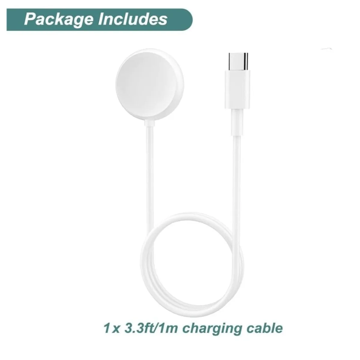 Charger For Apple Watch - White