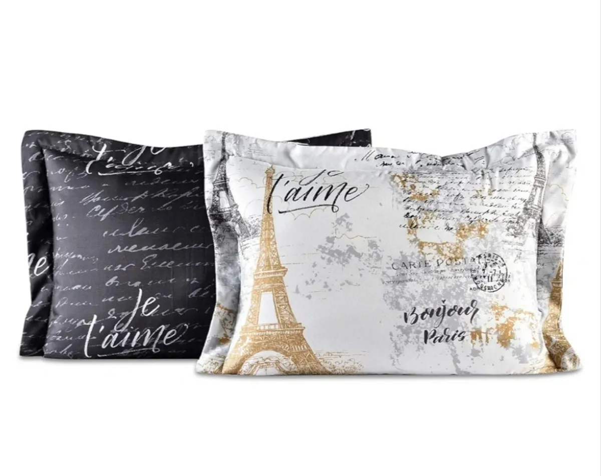 Fairfield Square 8- Piece Reversible Cal King Bed Ensemble Includes 4- Pieces Sheet Set